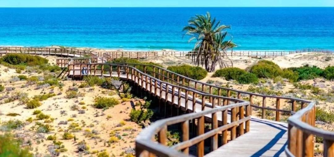 Bungalow Adaptado, Terraza Muy Grande Y Soleada. Gran Alacant Esterno foto